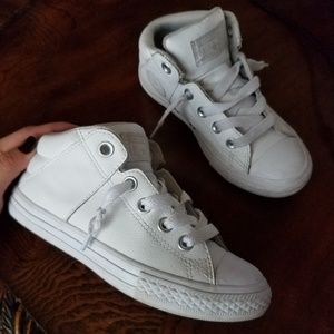 Boys White Slipon Converse